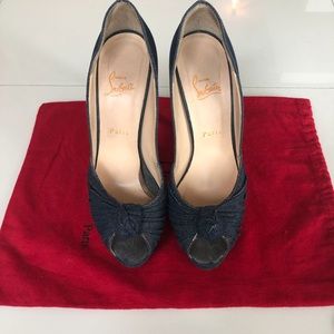 Christian Louboutin Denim Pumps